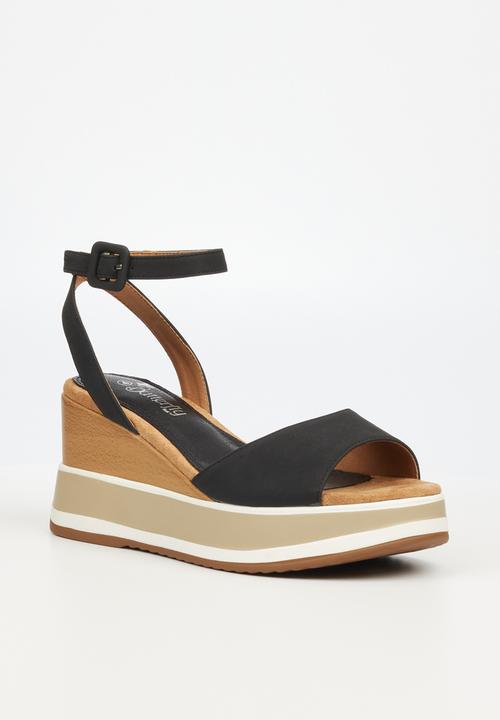 Butterfly Feet - Julie 1 wedge heel - black