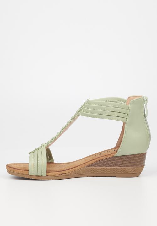 Butterfly Feet - Linah 2 wedge heel - mint
