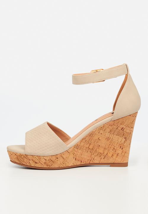 Butterfly Feet - Debra 4 wedge heel - grey