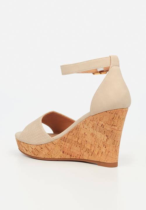 Butterfly Feet - Debra 4 wedge heel - grey