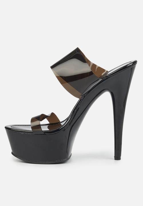 Rock & Co - Diablo 2 platform mule heel - black