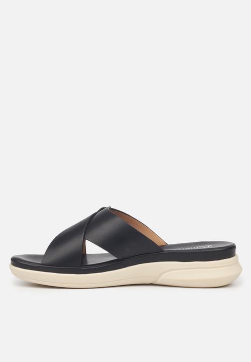 Butterfly Feet - Ella 1 slide sandal - black