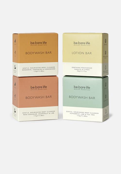 be.bare - Bodywash Bar - Peppermint, Lime & Tea Tree