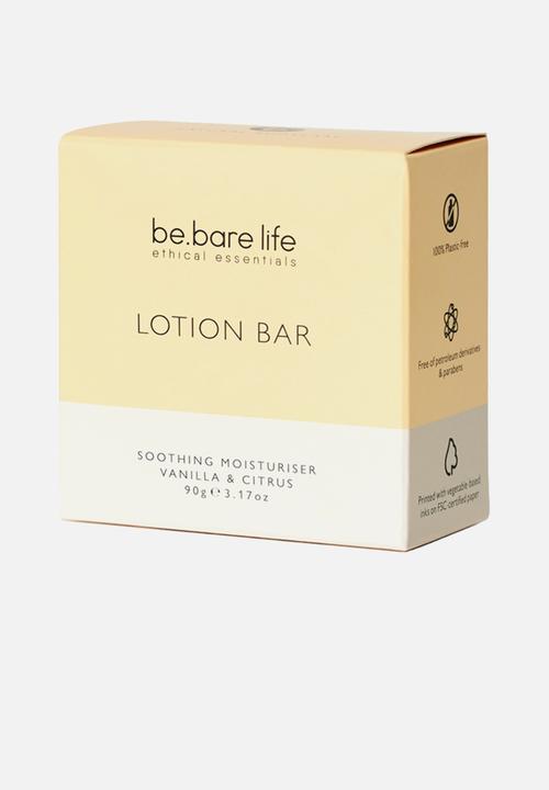 be.bare - Body Lotion Bar - Vanilla & Citrus