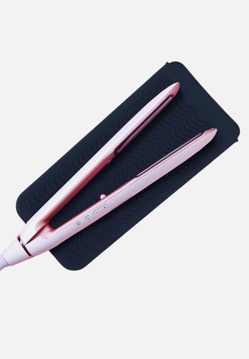 Glam Beauty - Heat Resistant Silicone Mat for Hot Hair Styling Tools - Black