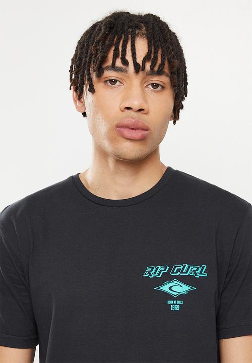 Rip Curl - Fade out icon tee - black
