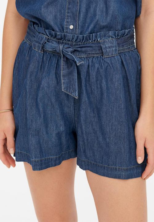 Jacqueline de Yong - Saint shorts - medium blue denim