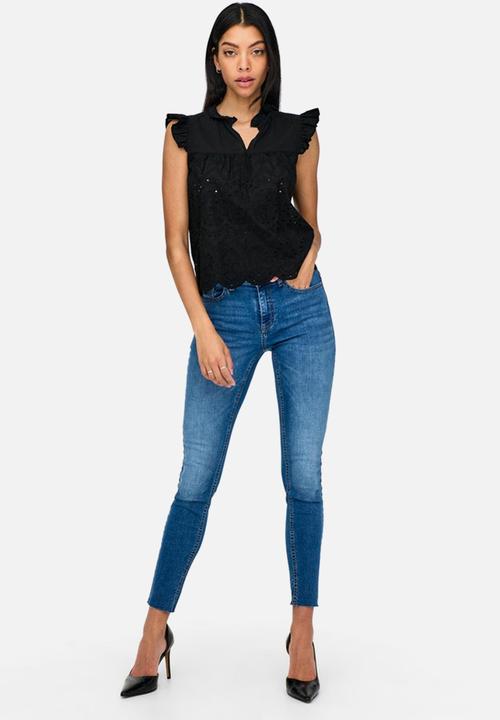 Jacqueline de Yong - Kalli top - black