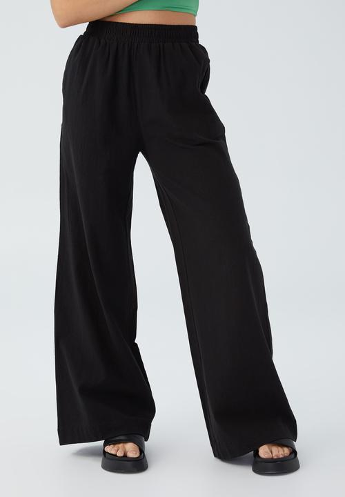 Cotton On - Sunny flare pant - black