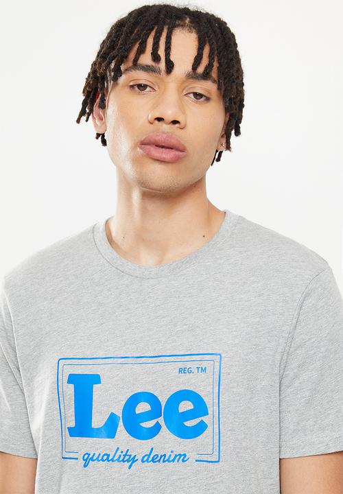 Lee  - Quality denim T-shirt - grey melange