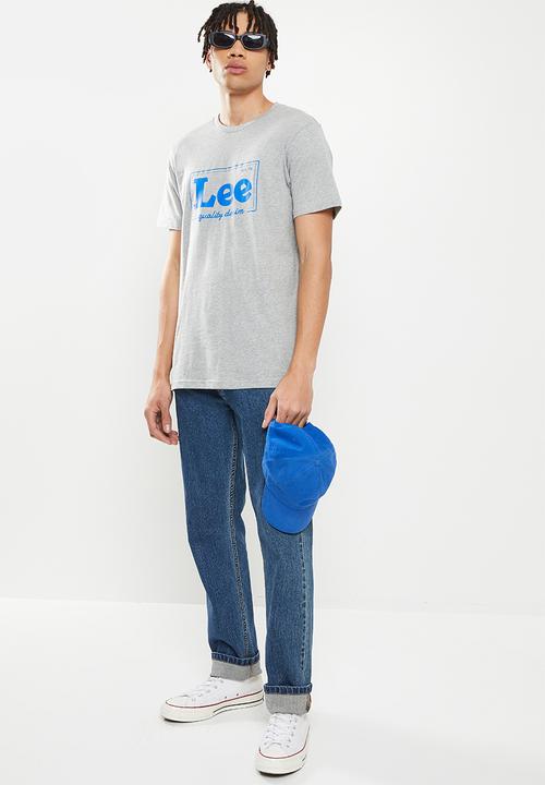 Lee  - Quality denim T-shirt - grey melange