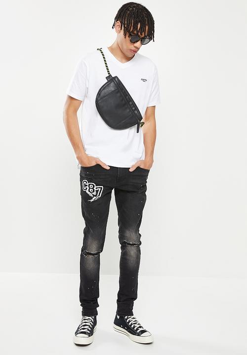 Cutty - Rich regular fit T-shirt- white