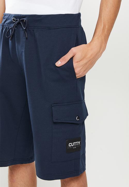 Cutty - Point cargo short  - navy