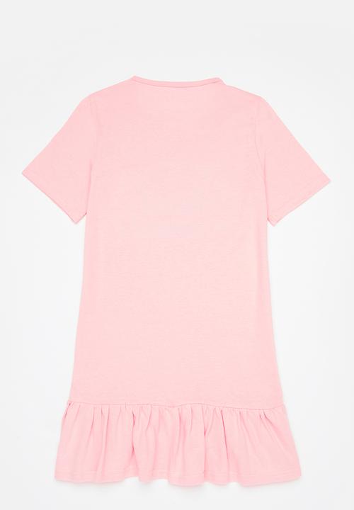 Superbalist - 2 Pack drop waist dress - blue & pink