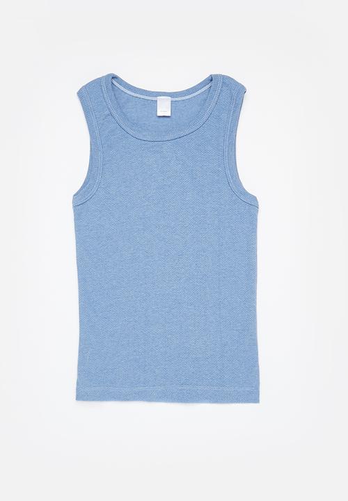 Superbalist - Boys 2 pack vests - blue