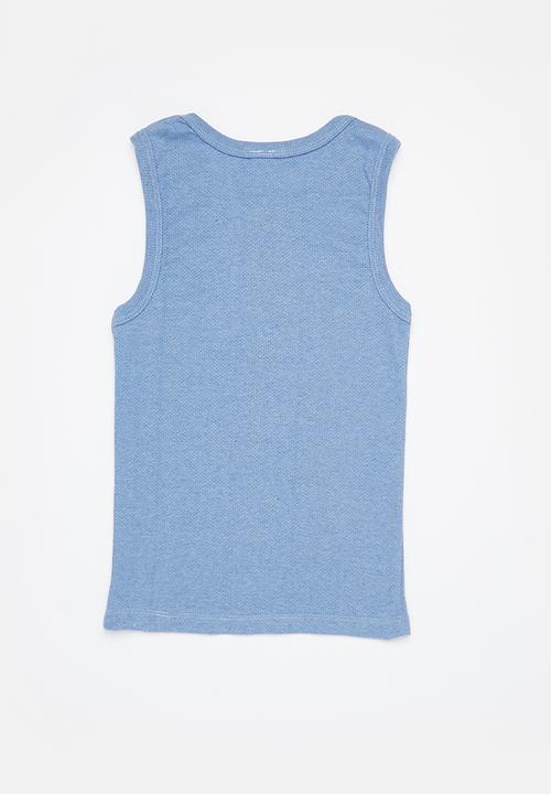 Superbalist - Boys 2 pack vests - blue