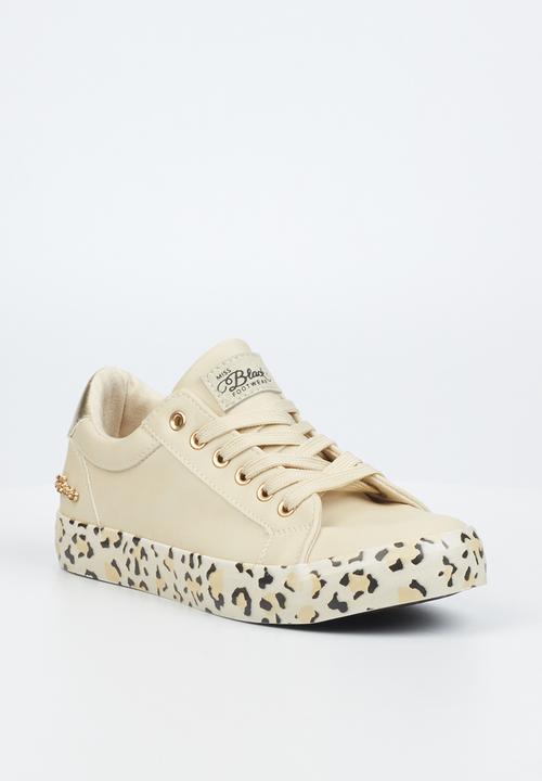Miss Black - Baker16 flatform sneaker - neutral