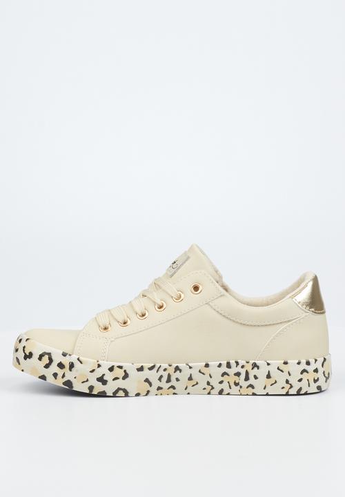 Miss Black - Baker16 flatform sneaker - neutral