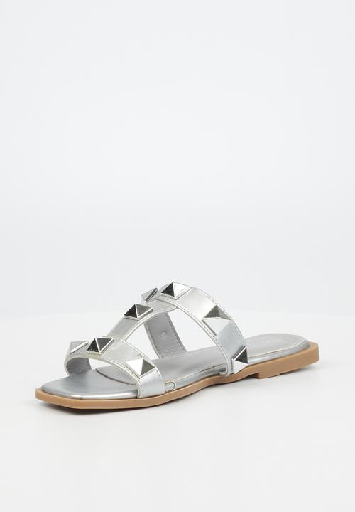 Miss Black - Discopia5 sandal - silver