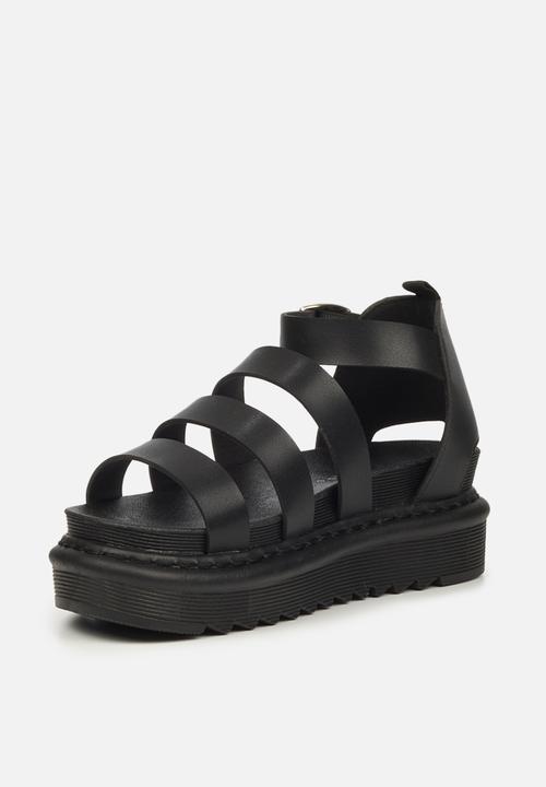 Rock & Co - Rouge 4 chunky flatform sandal - black