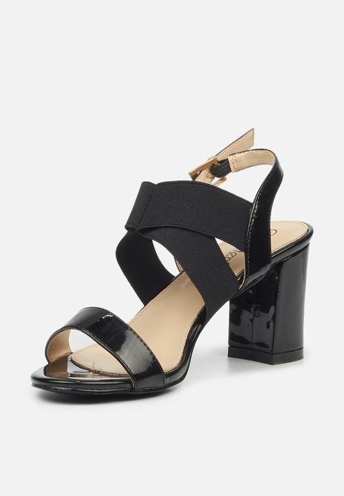 Butterfly Feet - Valery 2 block heel - black