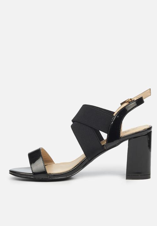 Butterfly Feet - Valery 2 block heel - black