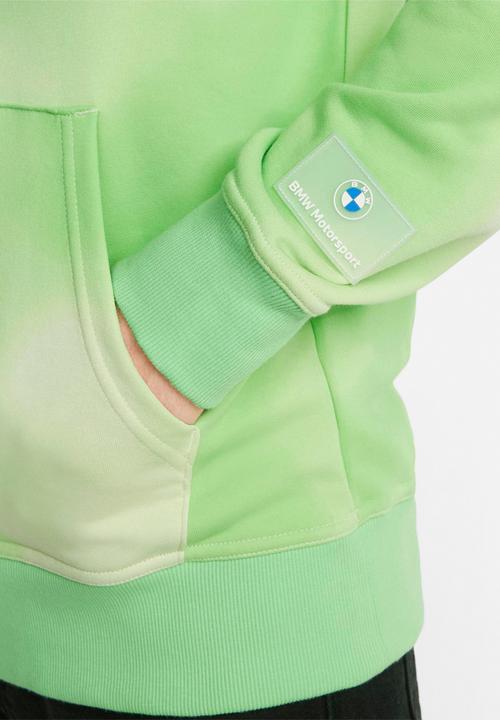 PUMA - BMW  Motorsport Statement Hoodie  - paradise green