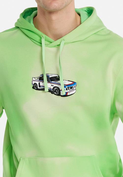PUMA - BMW  Motorsport Statement Hoodie  - paradise green