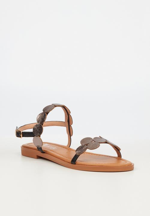 Butterfly Feet - Emani 1 slingback sandal - pewter