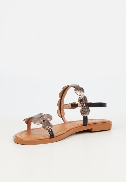 Butterfly Feet - Emani 1 slingback sandal - pewter
