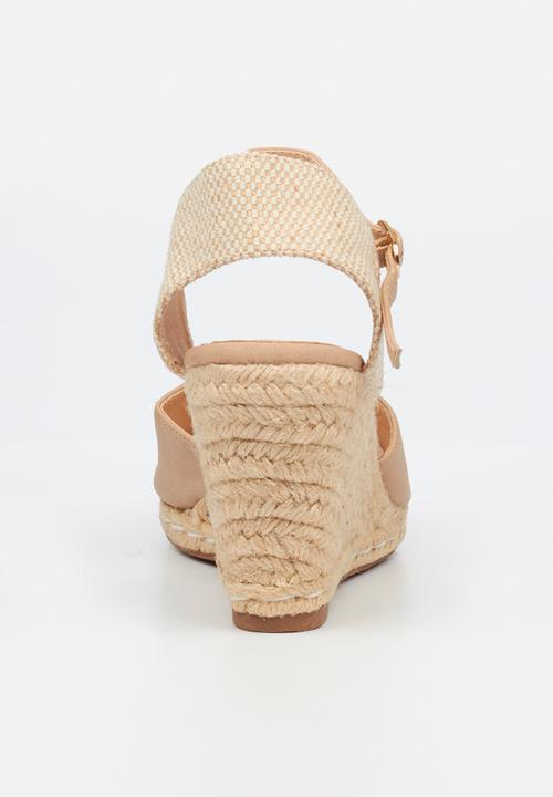 Miss Black - Jojo2 espadrille wedge heel - neutral