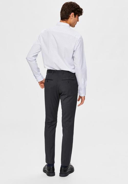 Selected Homme - Slim fit mylobill trouser - grey