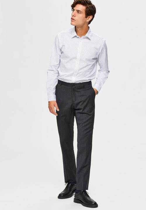 Selected Homme - Slim fit mylobill trouser - grey