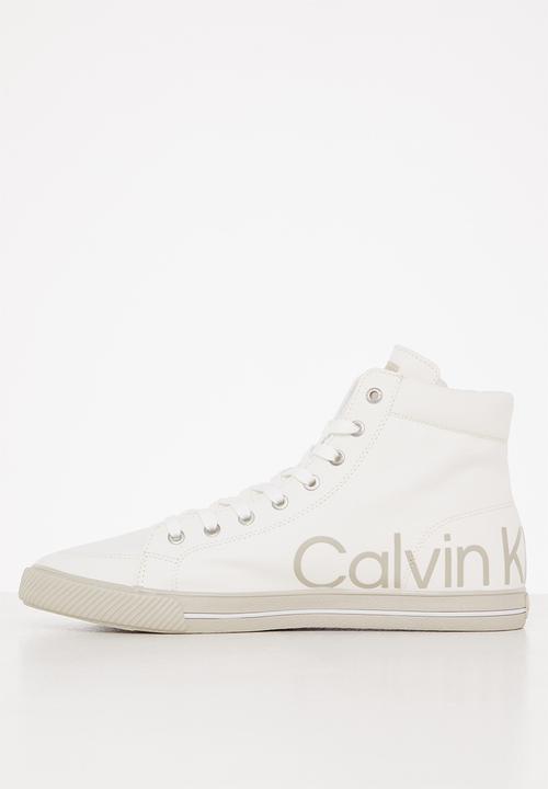 Calvin Klein - Retro vulcanized - mid 1 - bright white