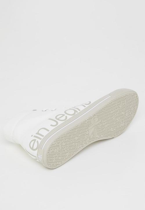 Calvin Klein - Retro vulcanized - mid 1 - bright white