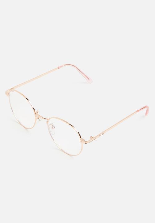 Superbalist - Faye blue light glasses - gold