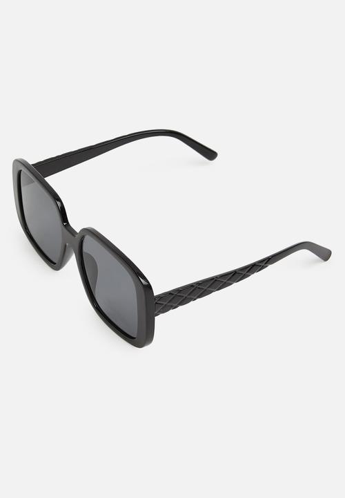 Superbalist - Melissa oversized sunglasses - black