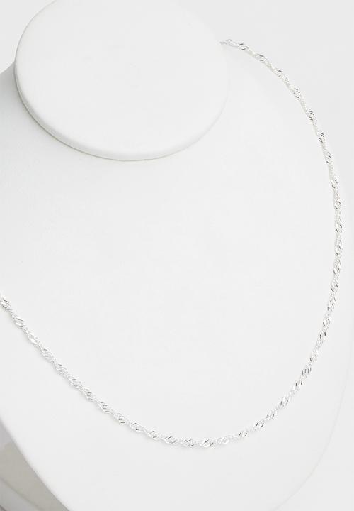 Superbalist - Singapore silver chain - silver