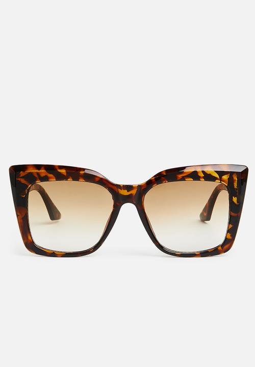 Superbalist - Michaela oversized sunglasses - brown