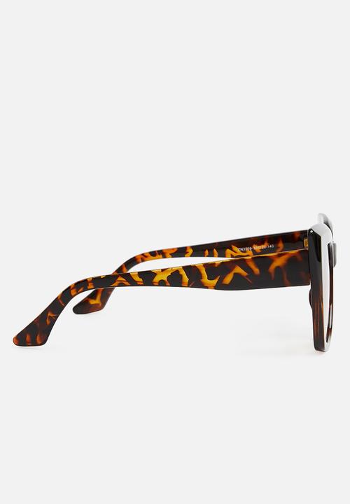 Superbalist - Michaela oversized sunglasses - brown