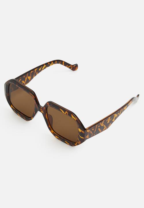 Superbalist - Paula oversized sunglasses - brown