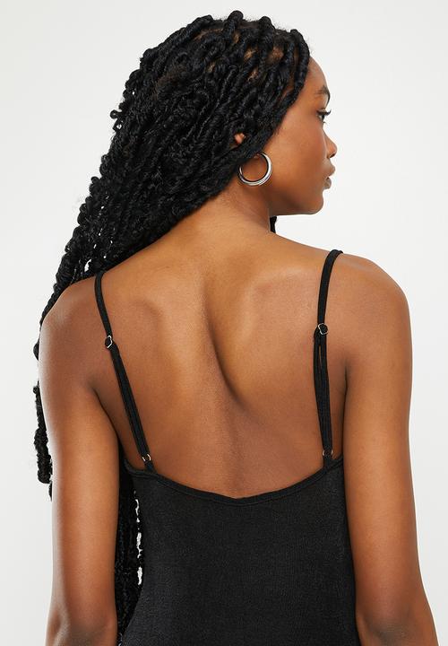 The Lot - Aperol dress - black