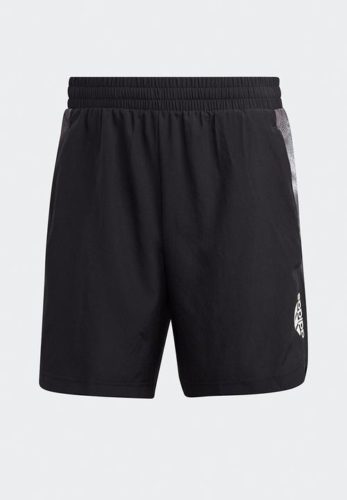adidas Performance - D4M AEROREADY HIT Graphic Training Shorts - black & white