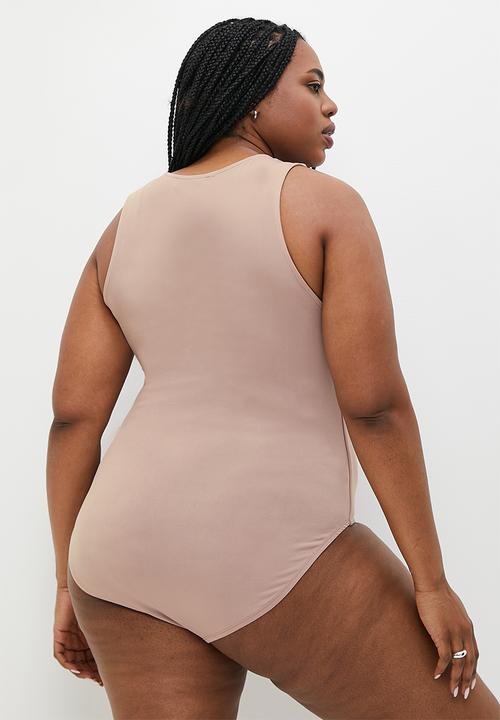 Superbalist - Basic bodysuit - mocha