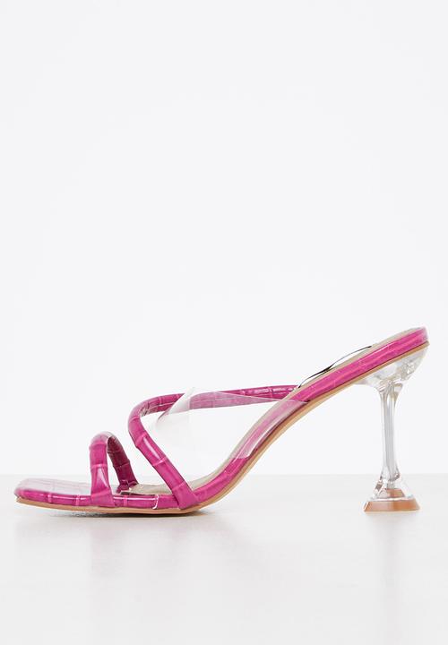 Madison® - Arial mule stiletto heel - hot pink