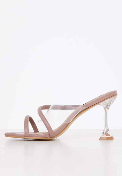 Madison® - Arial mule stiletto heel - misty rose