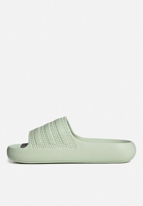 adidas Originals - Adilette ayoon w - linen green/core black/linen green