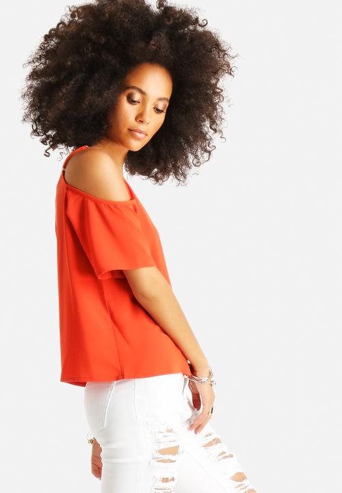 Glamorous - Cold Shoulder Top