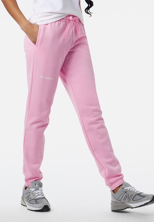 New Balance  - Nb essentials magnify fleece jogger - orbit pink