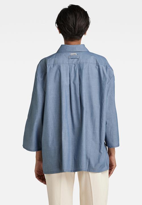 G-STAR - Bowling short sleeve polo - lt cloud